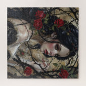 Puzzle Belle femme gothique (Horizontal)