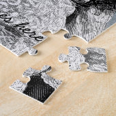 Puzzle Belle fille africaine (Côté)