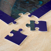 Puzzle Belle fille de sirène dans l'océan (Côté)