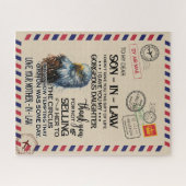 Puzzle Belle-Fils | À Mon Cher Belle-Fils De Mère (Horizontal)