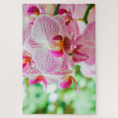 Puzzle Belle fleur fuchsia colorée (Vertical)