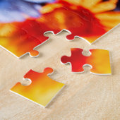 Puzzle Belle Fleur Orb Colorée Reflection (Côté)