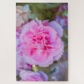 Puzzle Belle fleur rose (Vertical)