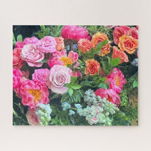 Puzzle Belle Fleurs Élégantes Difficile (Horizontal)