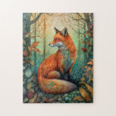 Puzzle Belle Forêt de Boho Animal/Renard (Vertical)