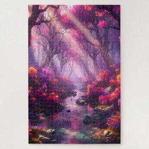 Puzzle Belle forêt violette 