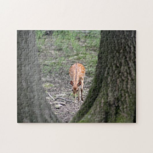 Puzzle Belle Gazelle en Forêt (Horizontal)