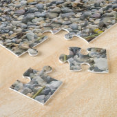 Puzzle Belle Golden Retriever Dog Beach Photo (Côté)
