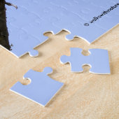 Puzzle Belle grêle à tête noire dans un arbre (Côté)