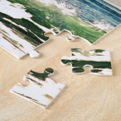 Puzzle Belle Huntington Beach Surfer Riding Waves (Côté)