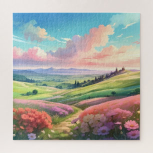 Puzzle Belle illustration du paysage naturel