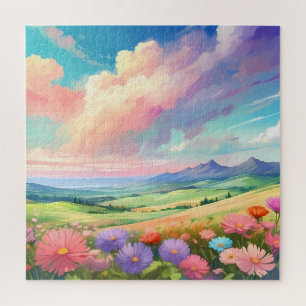 Puzzle Belle illustration du paysage naturel