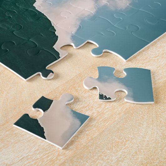 Puzzle Belle journée en montagne (Côté)