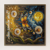 Puzzle Belle Libellule au coucher du soleil (Horizontal)
