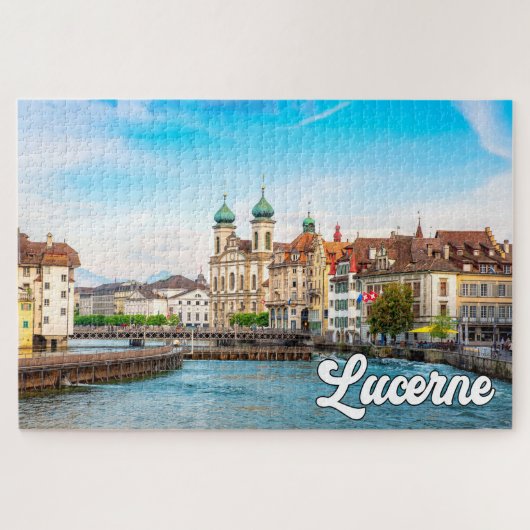Puzzle Belle Lucerne, Suisse (Horizontal)