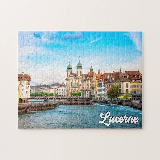 Puzzle Belle Lucerne, Suisse (Horizontal)