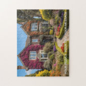 Puzzle Belle maison de campagne et jardin anglais (Vertical)