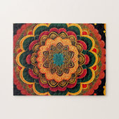 Puzzle Belle Mandala colorée (Horizontal)