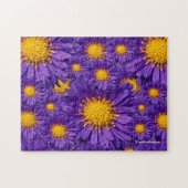 Puzzle Belle marguerite violette Michaelmas (Horizontal)