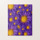 Puzzle Belle marguerite violette Michaelmas (Vertical)