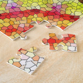 Puzzle Belle mosaïque brillante Carreaux soleil Fleur (Côté)