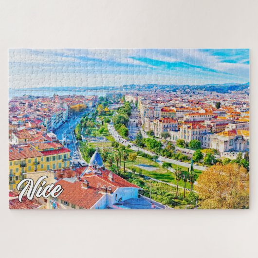 Puzzle Belle Nice, France (Horizontal)
