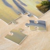 Puzzle Belle nuit de Noël avec arbre et neige (Côté)