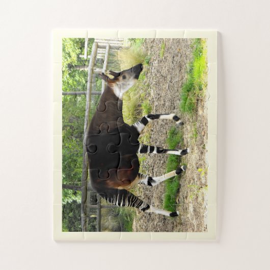 Puzzle Belle Okapi (Vertical)