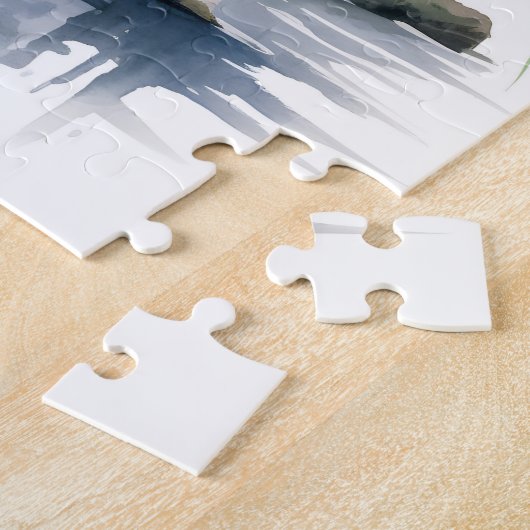 Puzzle Belle Orchidée violette (Côté)