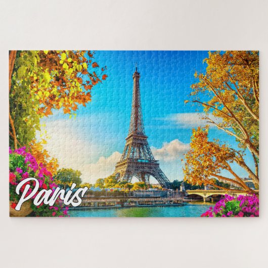 Puzzle Belle Paris, France | Tour Eiffel (Horizontal)