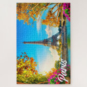 Puzzle Belle Paris, France | Tour Eiffel (Vertical)