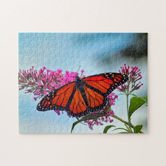 Puzzle Belle photo Monarch Butterfly (Horizontal)