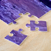 Puzzle Belle photo rose violet bleu océan superbe (Côté)