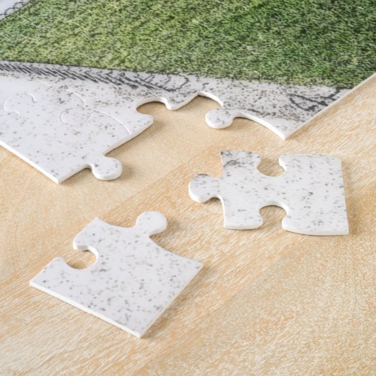 Puzzle Belle Place Des Vosges Place Royale Paris cadeau (Côté)