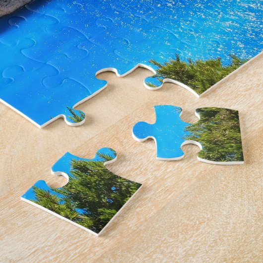 Puzzle Belle plage de Navagio, Grèce (Côté)