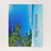 Puzzle Belle Plage Tropicale Océan Vacances Retraite (Vertical)