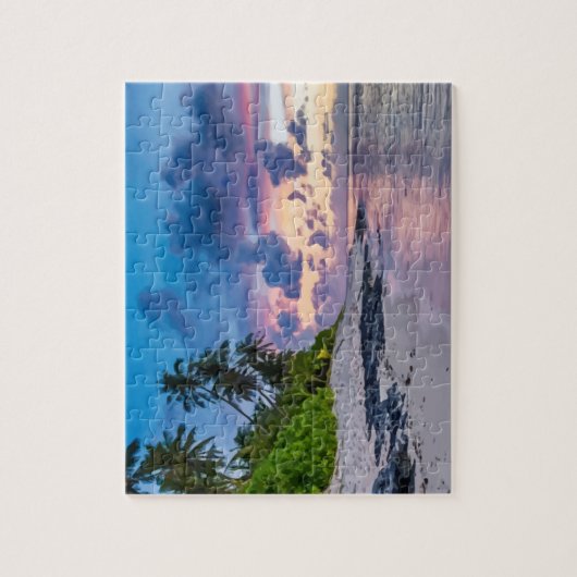 Puzzle Belle Plage Tropicale Vacances Océan (Vertical)