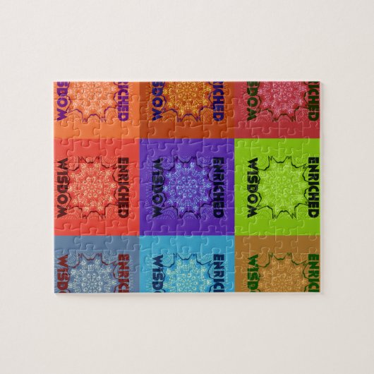 Puzzle Belle Pop Art Extraordinaire belle Impression : En (Horizontal)