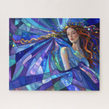 Belle Princesse Stellaire Mythique Fantastique Art