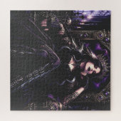 Puzzle Belle Reine Romantique Gothique (Horizontal)