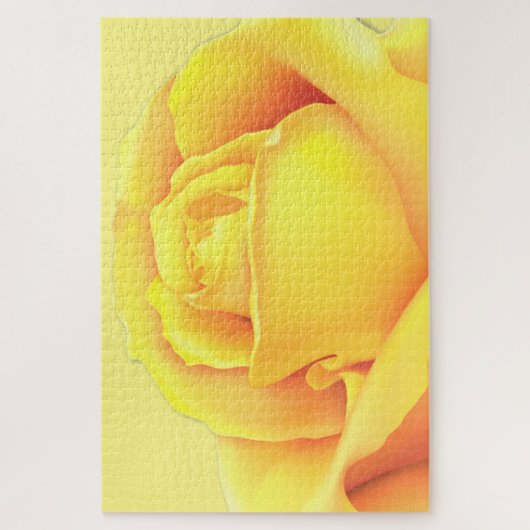 Puzzle Belle Rose Jaune (Vertical)