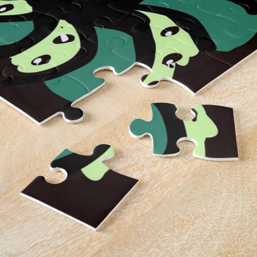 Puzzle Belle rotation graphique (Côté)