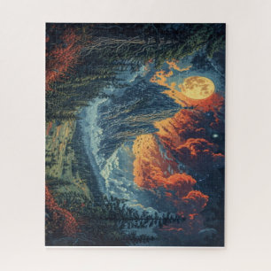 Puzzle Belle scène de montagne