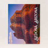 Puzzle Belle Sedona Arizona Red Rocks Paysage Art (Vertical)