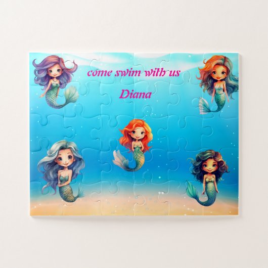 Puzzle Belle Sirène (Horizontal)