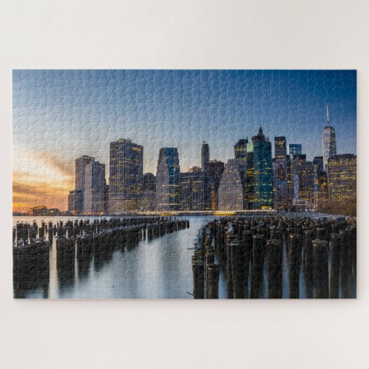 Puzzle Belle Skyline de Manhattan (Horizontal)