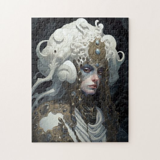 Puzzle Belle sorcière Demon Queen Imaginaire Art (Vertical)