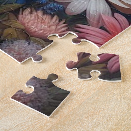 Puzzle Belle Sphynx Chat & Fleurs (Côté)