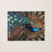 Puzzle Belle Splendor Majestic : Le Peacock Boho (Horizontal)