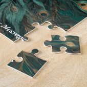 Puzzle Belle Splendor Majestic : Le Peacock Boho (Côté)